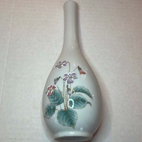 Vase Otagiri Japon – Gibson – Fleurs Et Colibris – Porcelaine Multicolore (occasion, état Neuf)